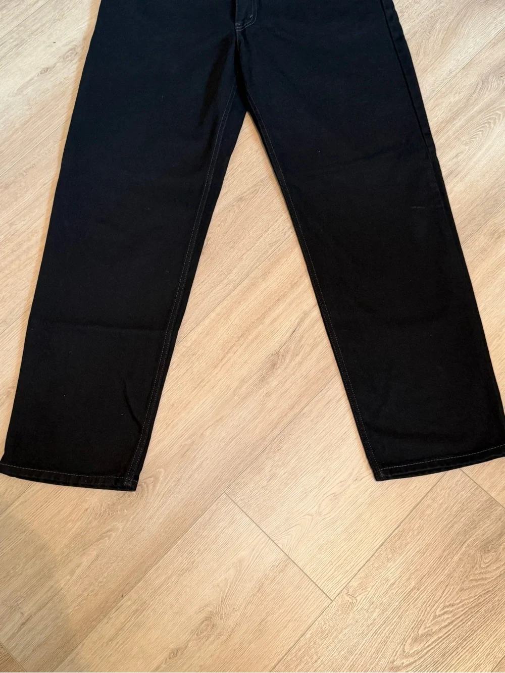 Levi's Men's Straight Leg Relaxed Black Jeans 36”x32”